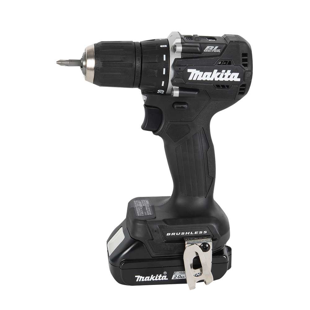 Perceuse-tournevis sous-compacte 1/2 po sans balai 18V LXT avec 1 batterie 2,0 Ah et chargeur MAKITA