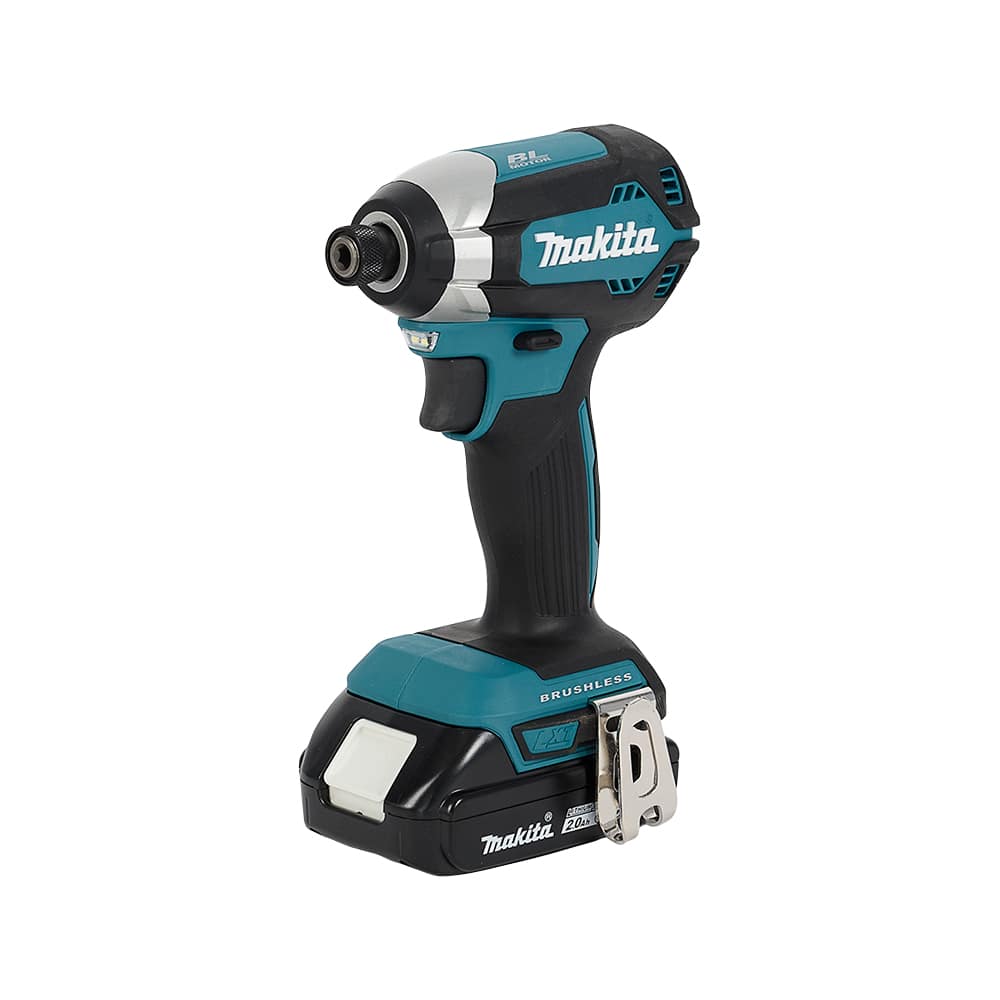 MAKITA 18 V LXT Brushless Impact Driver with 2,0 Ah battery and charger