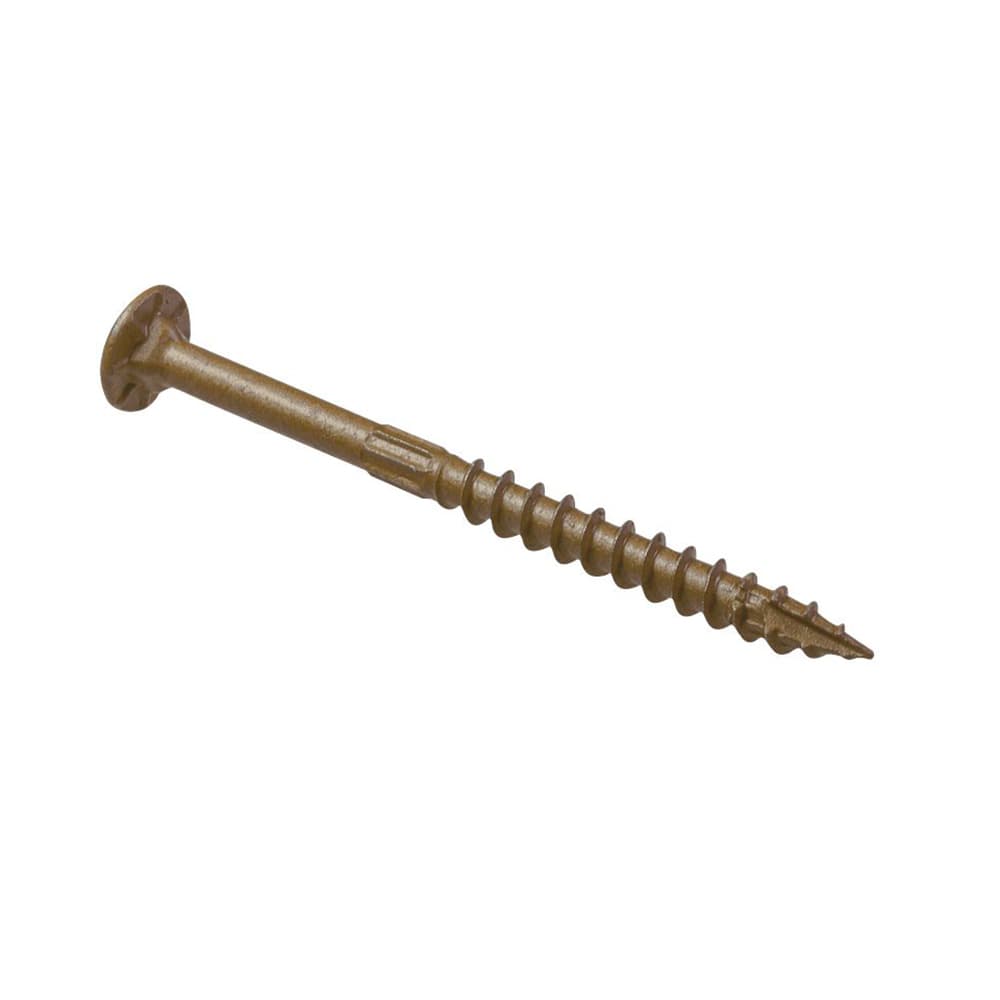 FRAMING Structural W.H. Wood Screw 3 in. Tan Pkg/50