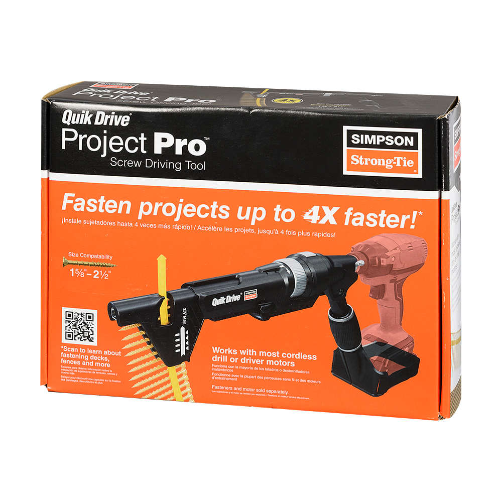 Adaptateur Quik Drive pour tournevis à chocs et perceuse