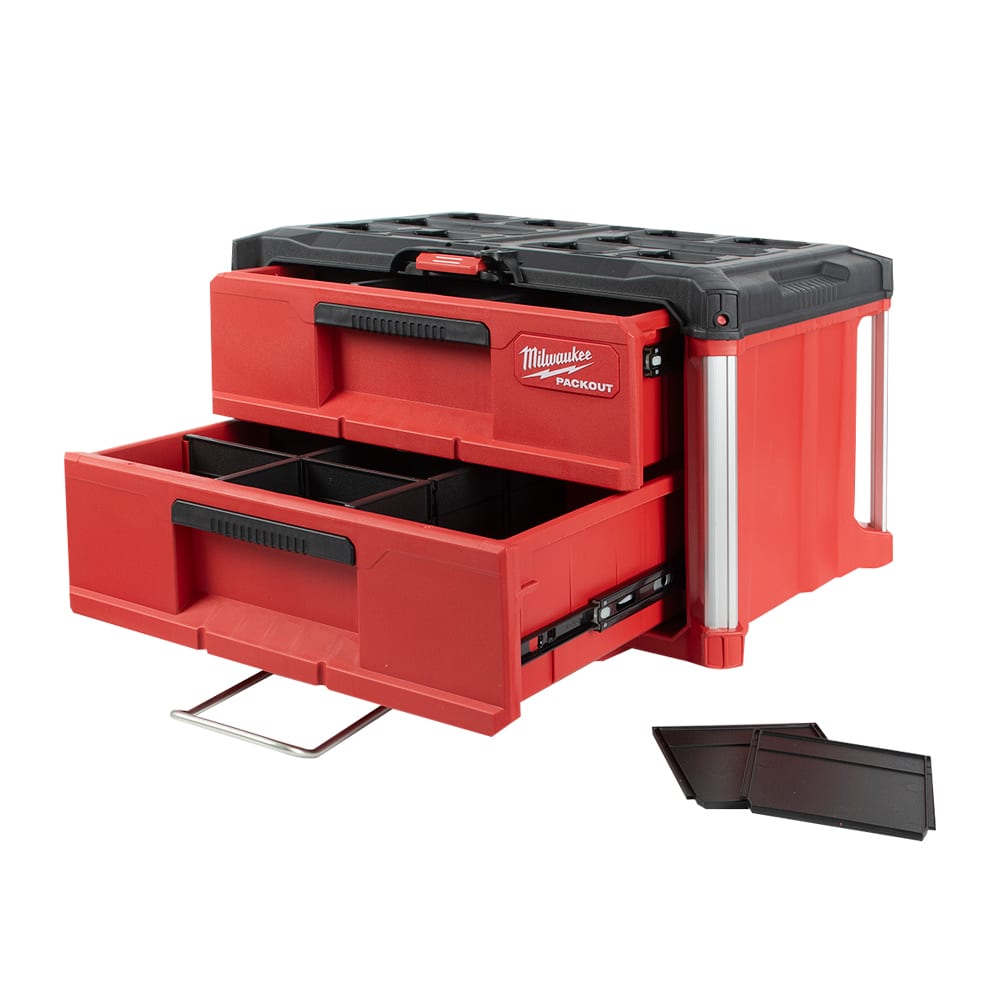 Boîte à outils à 2 tiroirs PACKOUT MILWAUKEE