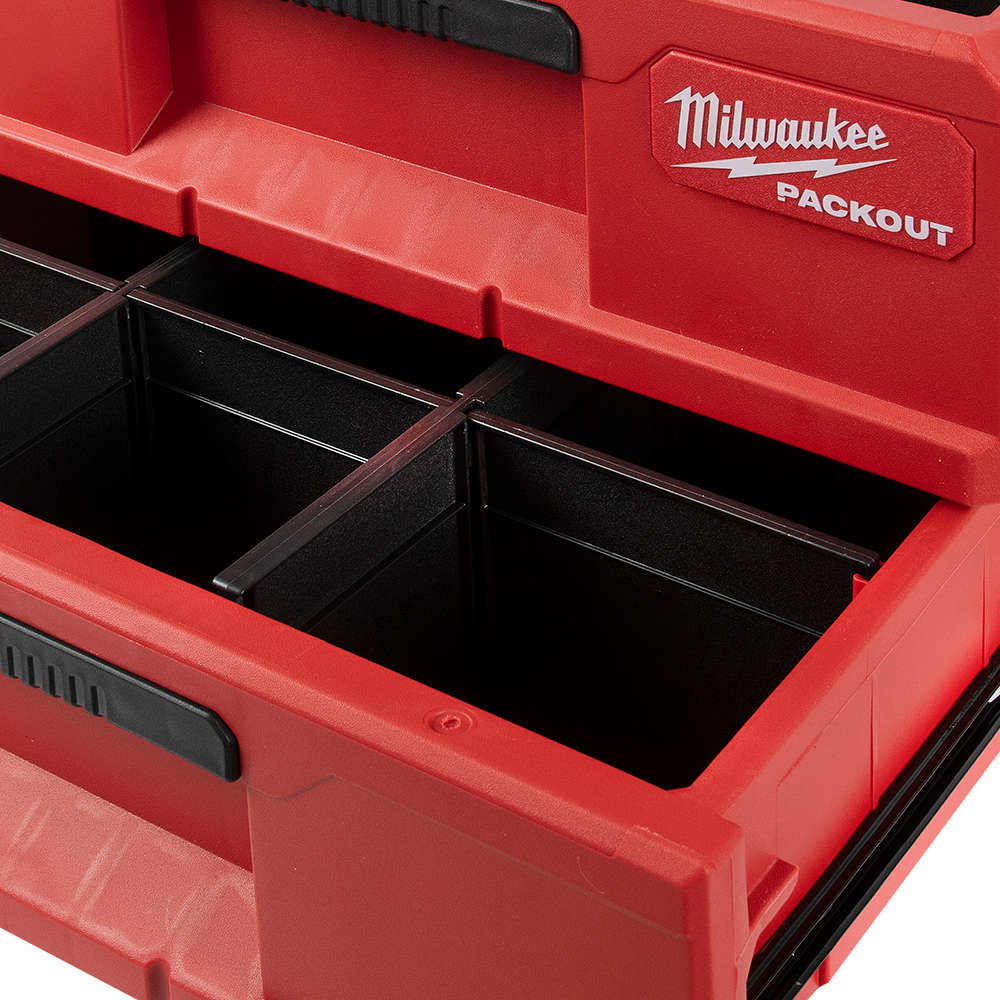 Boîte à outils à 2 tiroirs PACKOUT MILWAUKEE