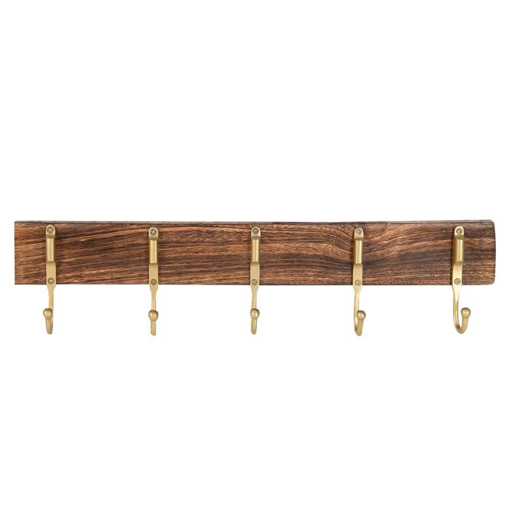 VERTUO 5-Hook Wall Mount Coat Rack 21&nbsp;in