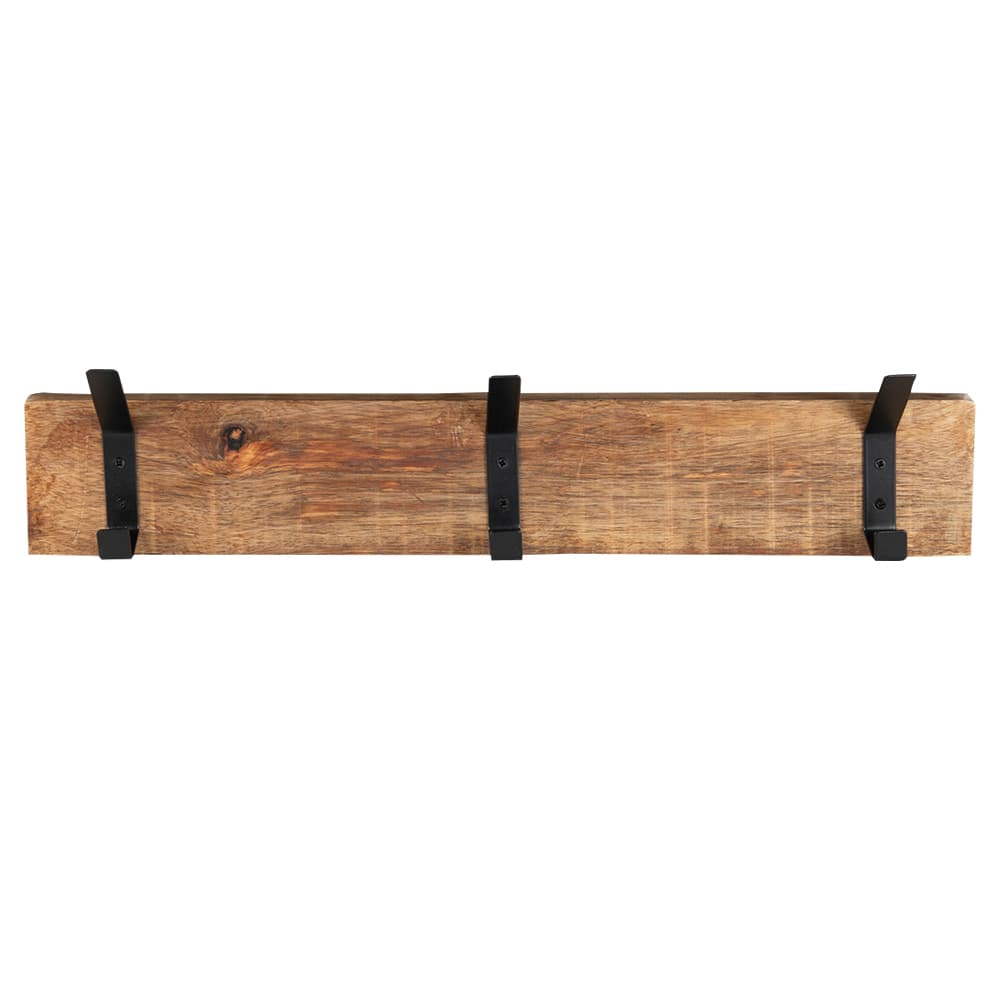 VERTUO 3-Hook Wall Mount Coat Rack 18&nbsp;in