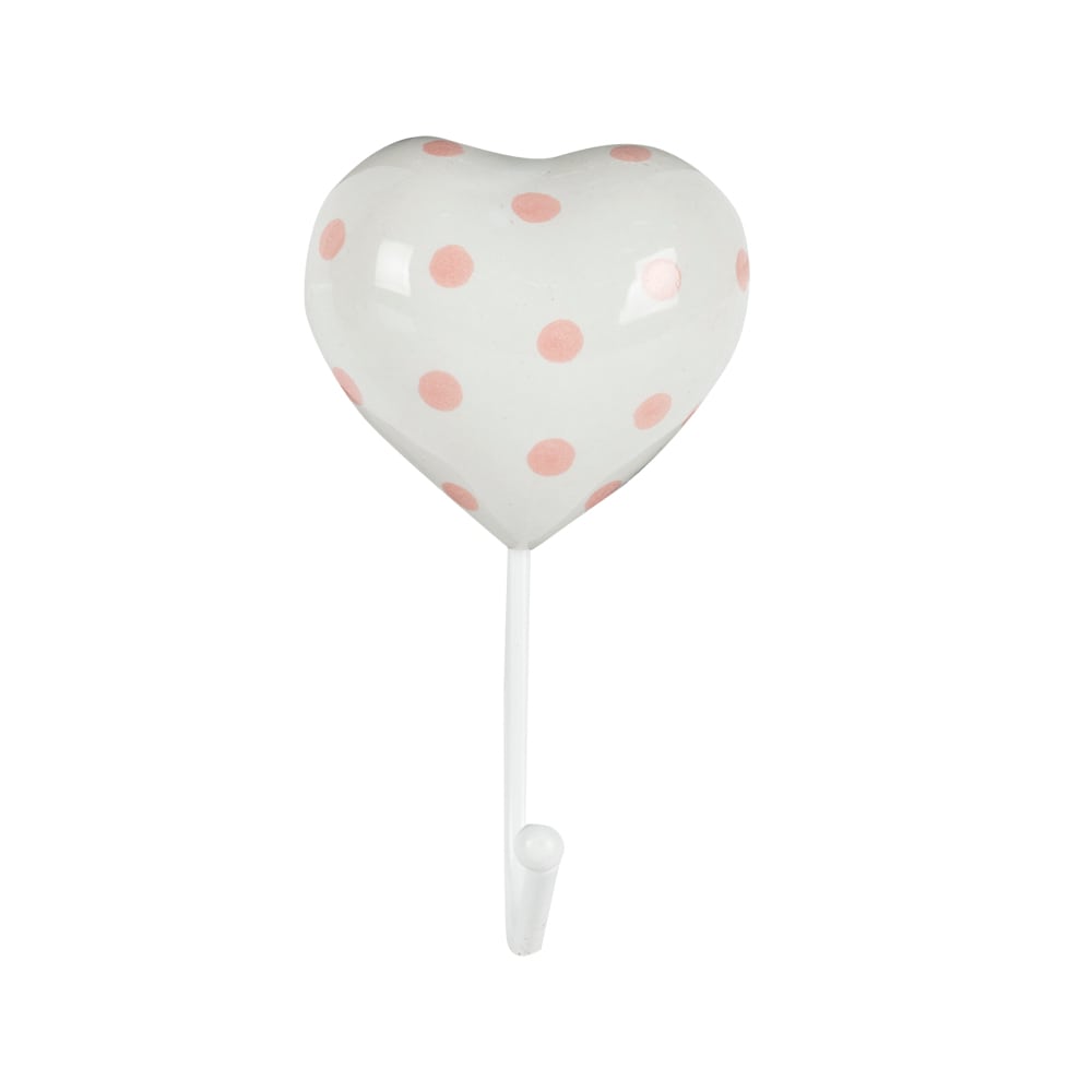 VERTUO Heart Decorative Coat Hook 5 1/4 in