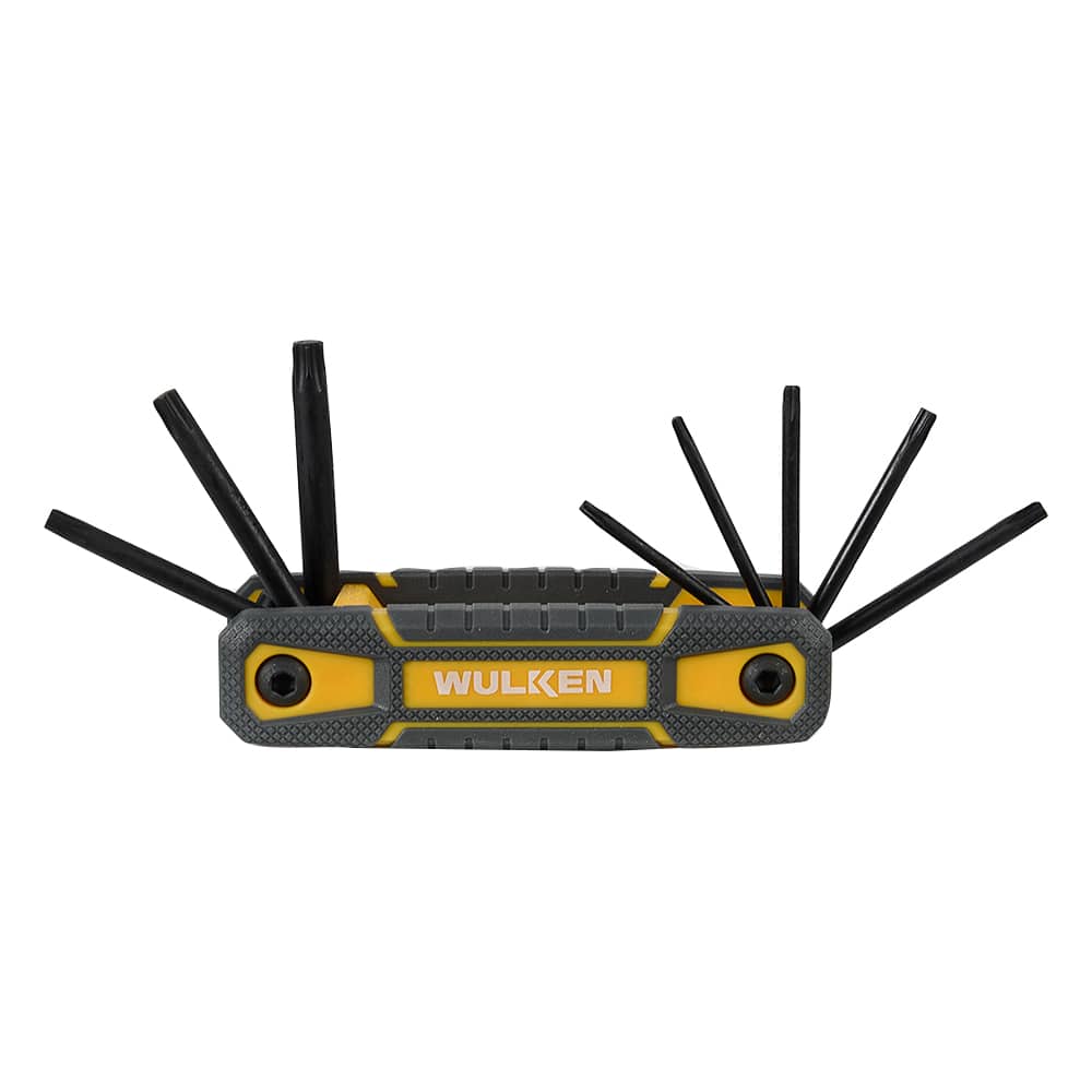 Jeu de 8 clés hexagonales Torx WULKEN