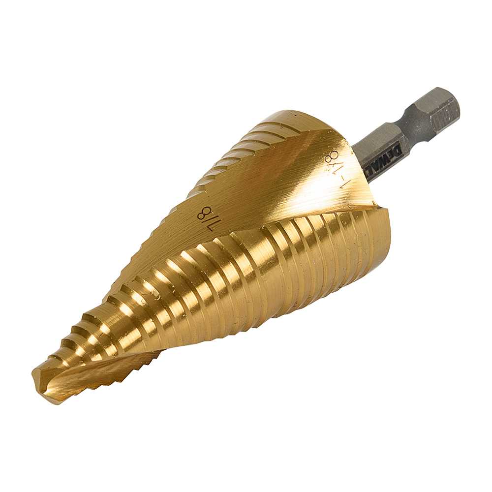 Foret/mèche étagé 7/8&nbsp;po à 1&nbsp;1/8&nbsp;po DEWALT Impact Ready