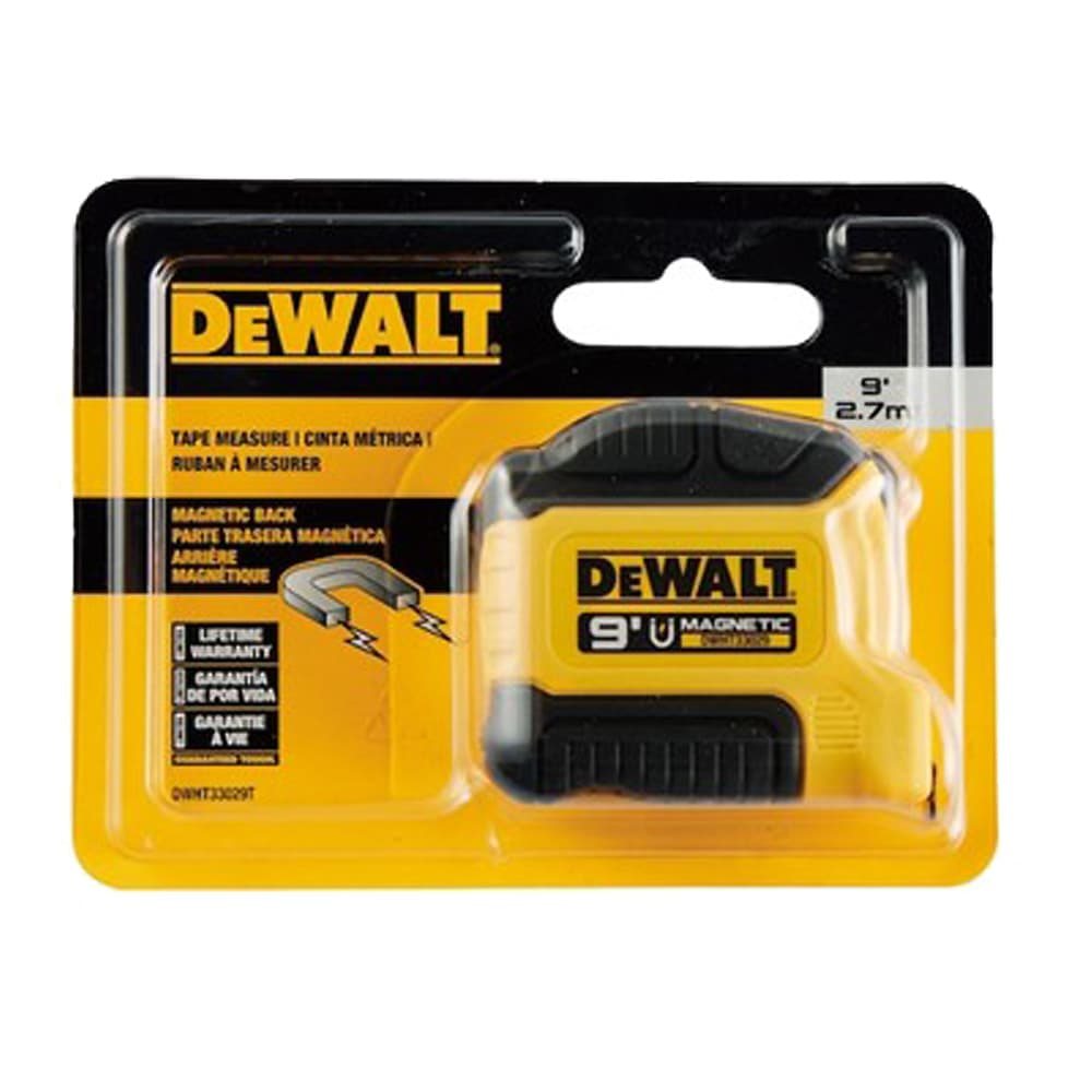 DEWALT Pocket Tape Measure 9&nbsp;ft&nbsp;x&nbsp;1/2&nbsp;in