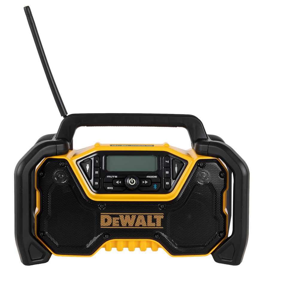 DEWALT 12&nbsp;V&nbsp;/&nbsp;20&nbsp;V Worksite Radio Tool Only