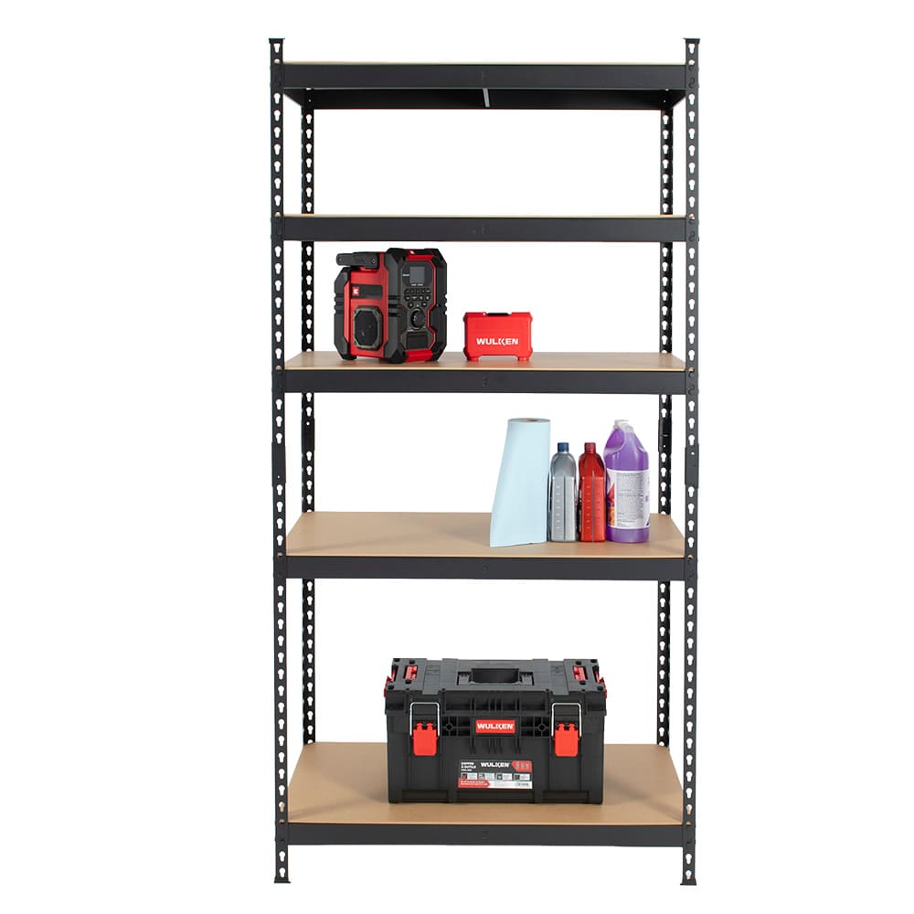 Étagère robuste 5 tablettes 39&nbsp;po&nbsp;x&nbsp;19&nbsp;po&nbsp;x&nbsp;75&nbsp;po
