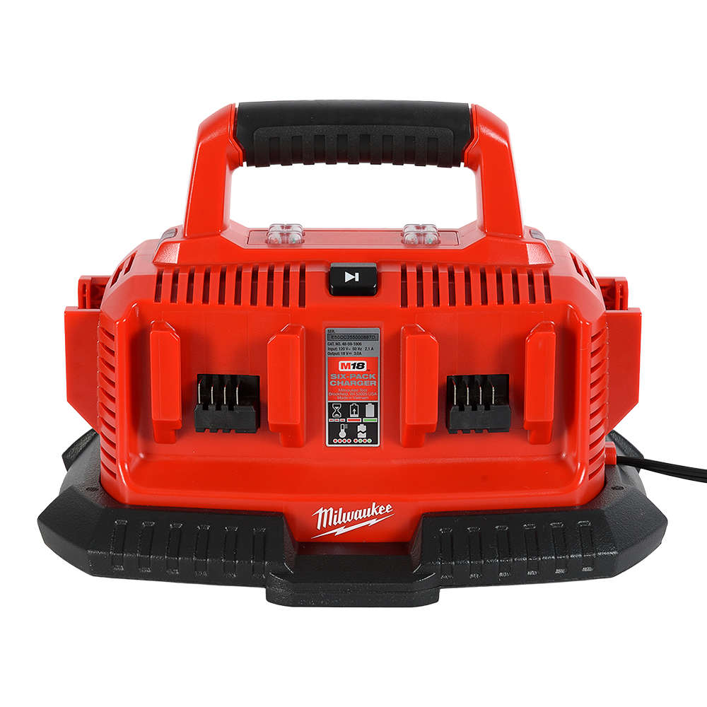 MILWAUKEE 6-Port Sequential Charger 18&nbsp;V