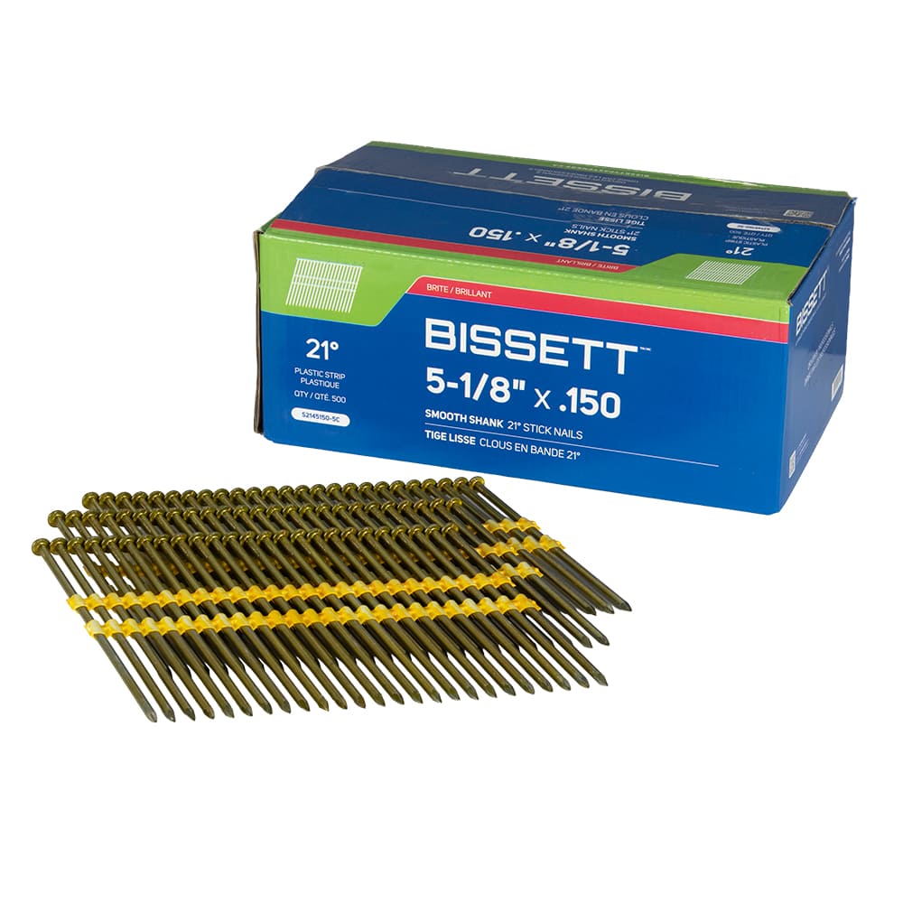 21° Sheating Nails 5&nbsp;1/8&nbsp;in Pkg/500