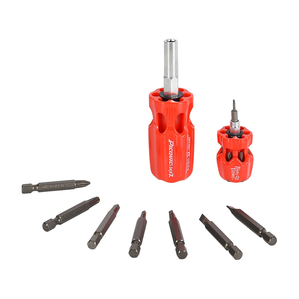 Set of 2 Picquic multi‑bit screwdrivers