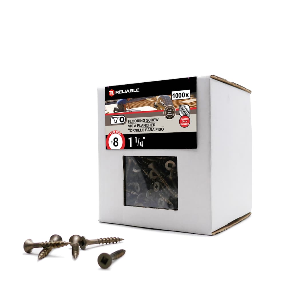 1&nbsp;1/4&nbsp;in. n° 8 Floor Screws Pkg/1000