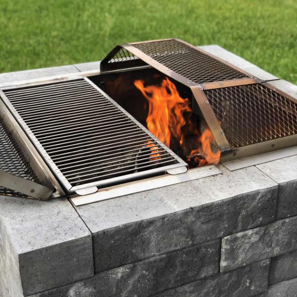 Grille de cuisson pour foyer Moderno 28 1/2 po x 12 po