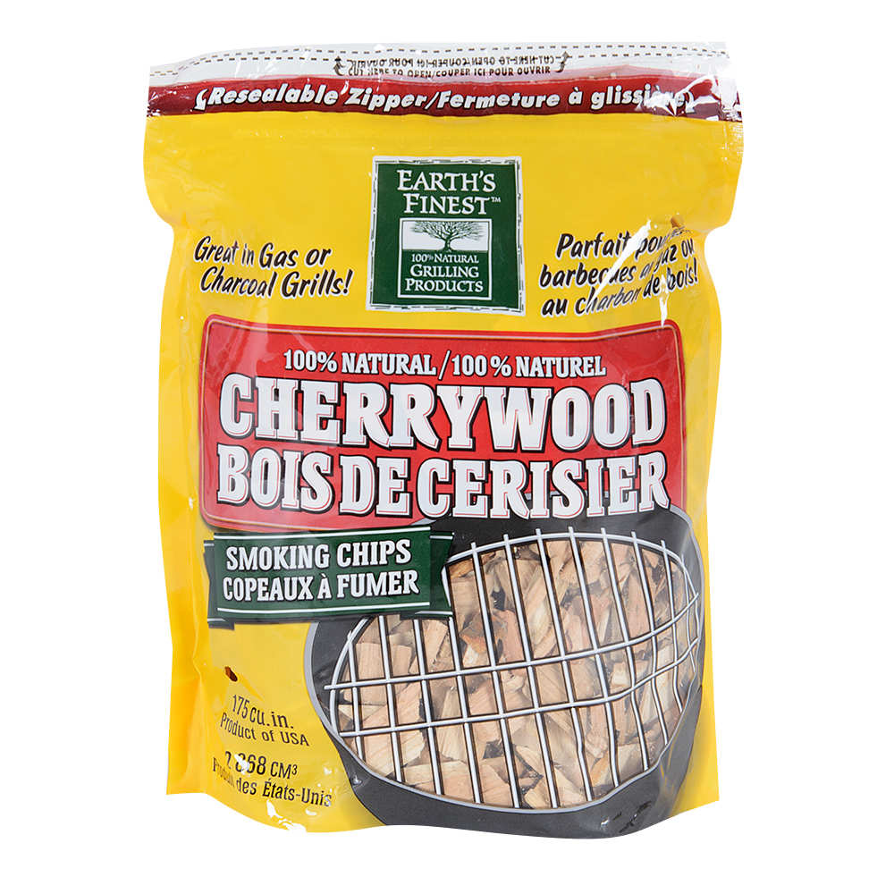 Copeaux de bois à fumer pour BBQ Bois de cerisier 2 lb