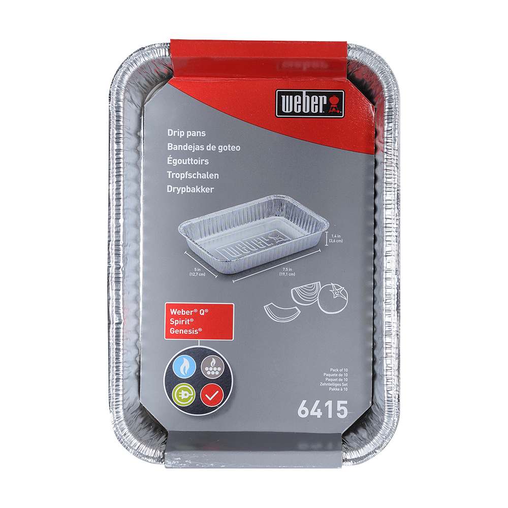 Plats de cuisson en aluminium pour BBQ Pqt/10