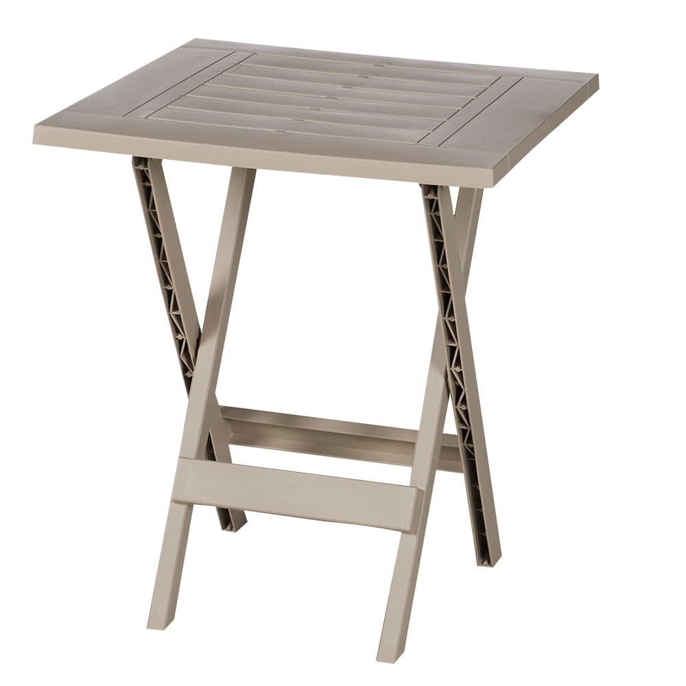 Table d'appoint de jardin 46x46cm pliable en bois d'acacia