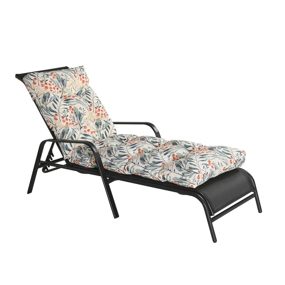 VERTUO Black Steel Luzon Lounge Chair - Canac