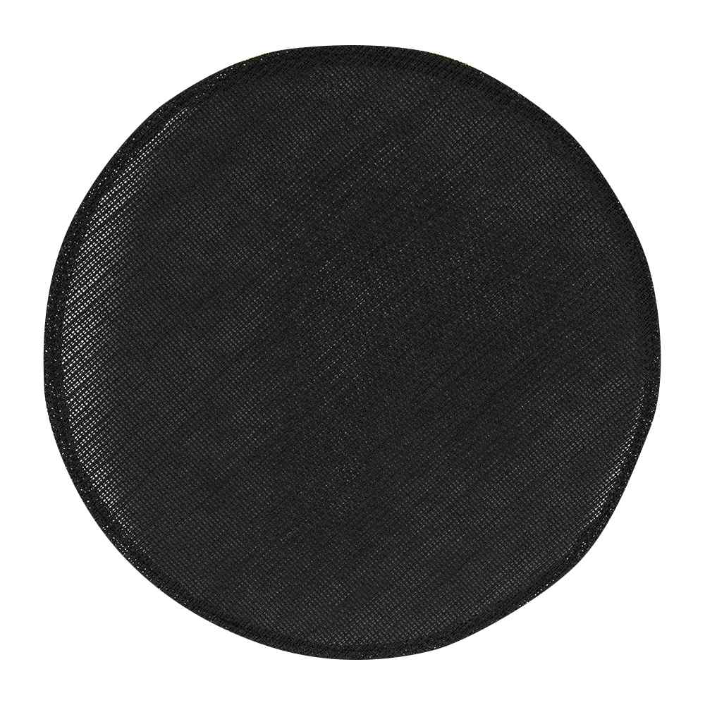 VERTUO Placemat Round Black 15&nbsp;in.