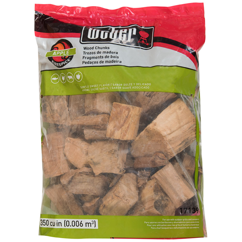 Morceaux de bois pour fumer Pommier Weber 4 lb