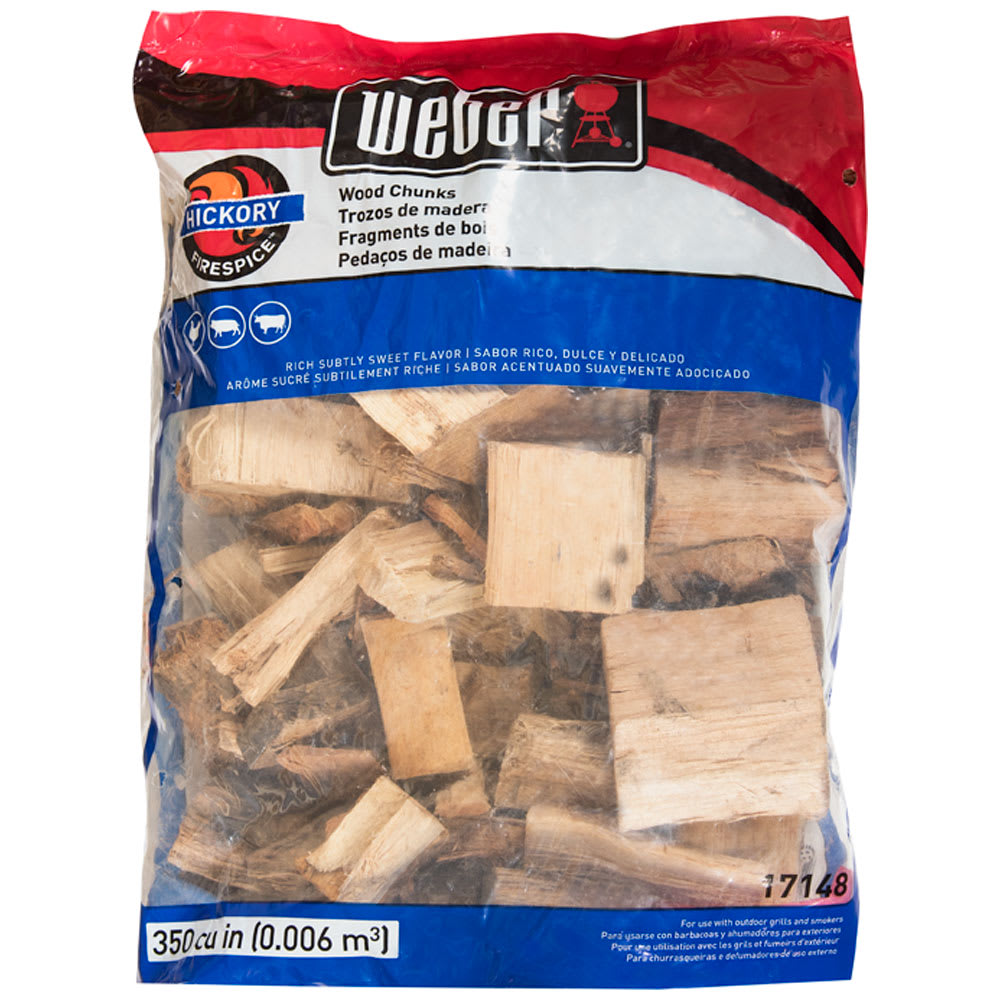 Morceaux de bois pour fumer Hickory Weber 4 lb
