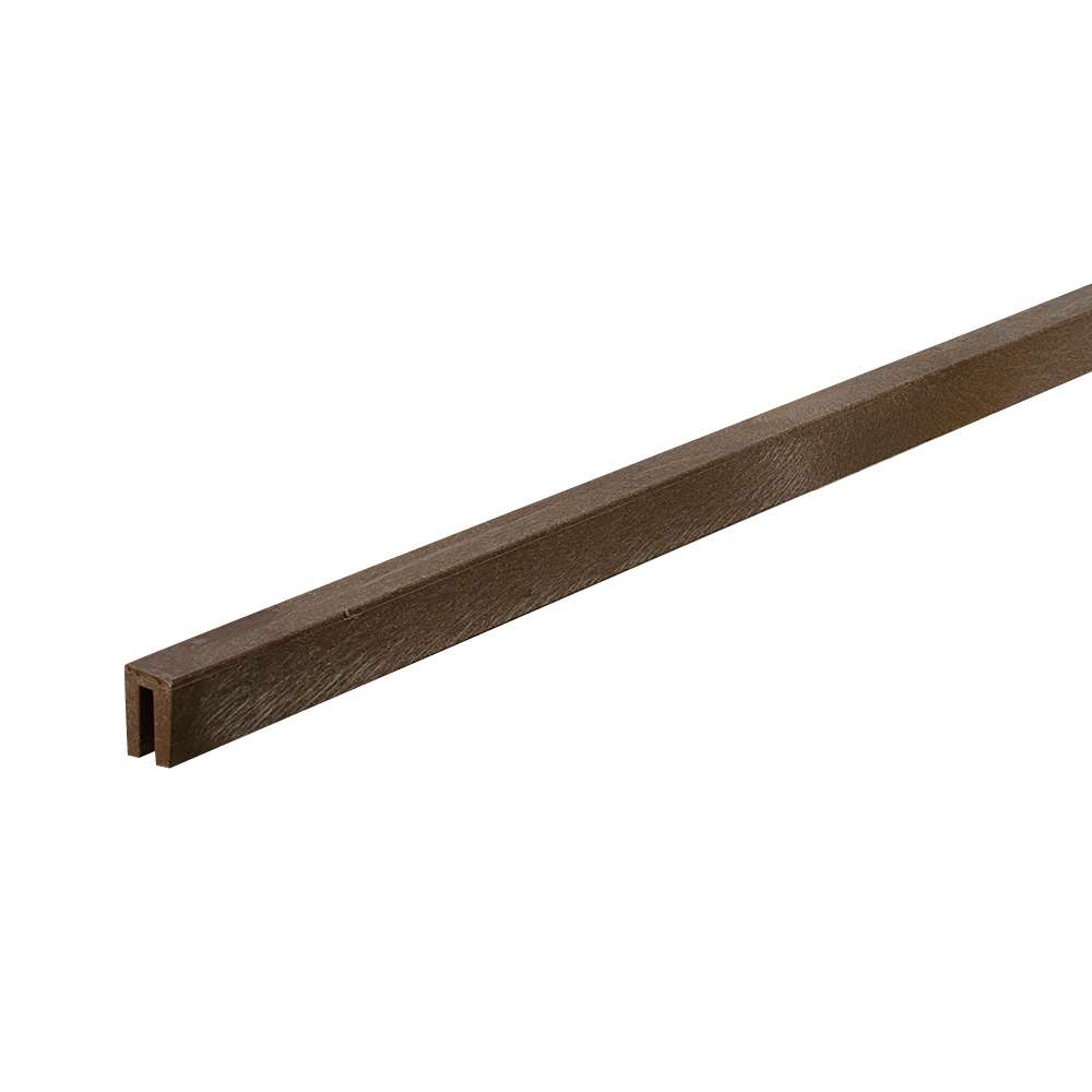 Moulure rainurée à treillis « U » 8 pi