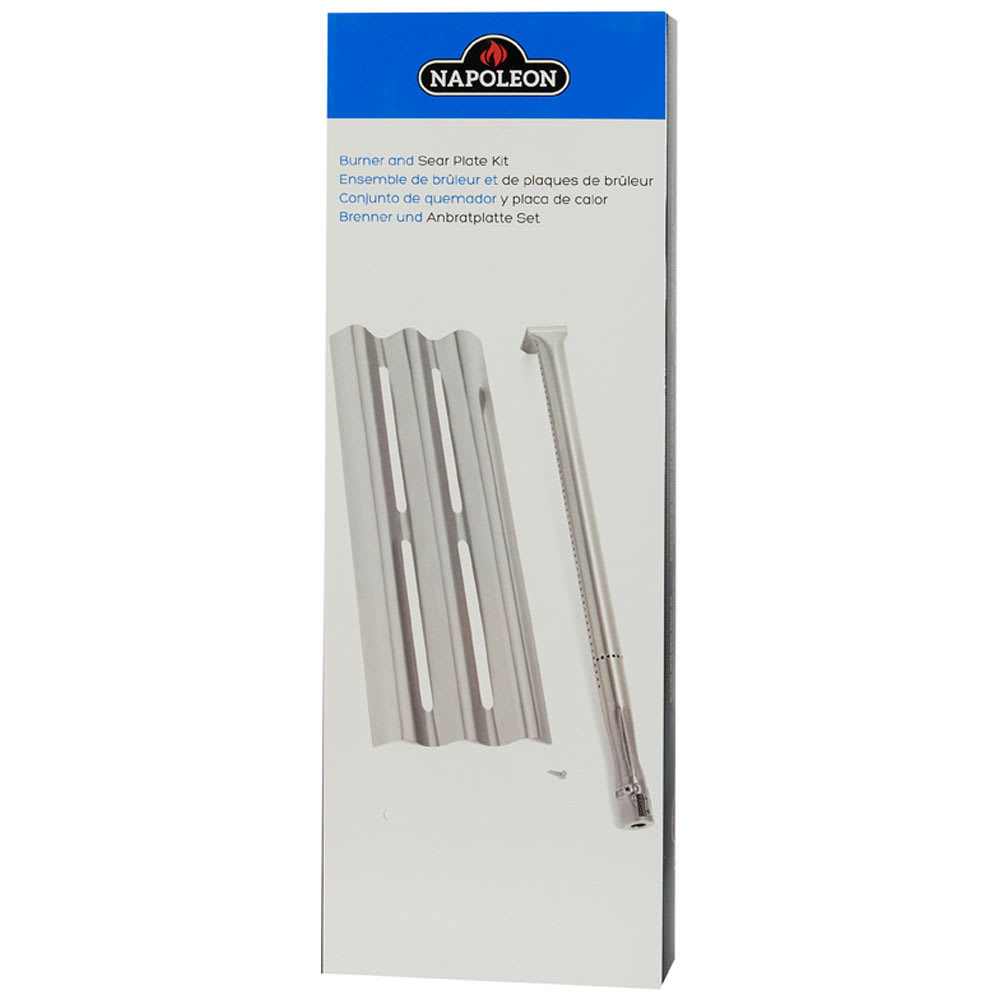 Ensemble de brûleur et de plaques de brûleur pour BBQ