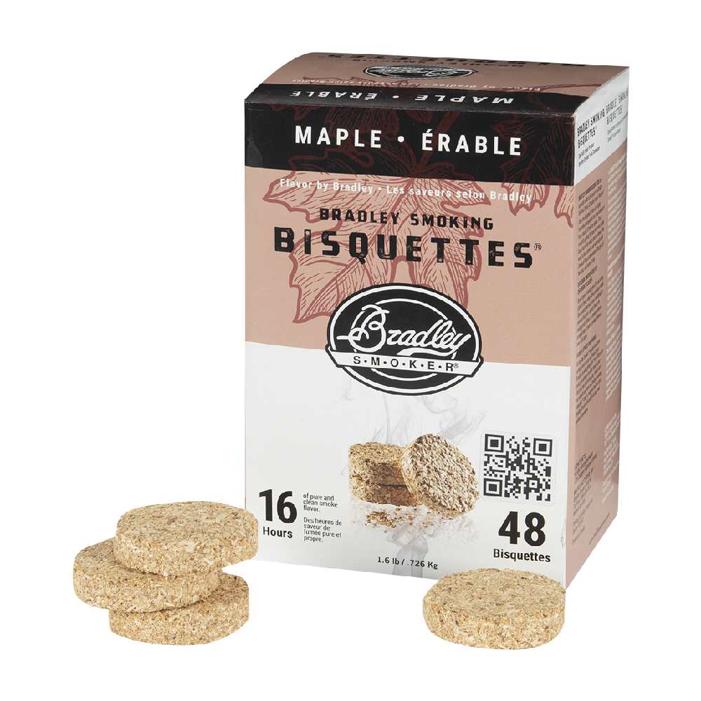 Maple BBQ Smoking Wood Pucks Pkg/48