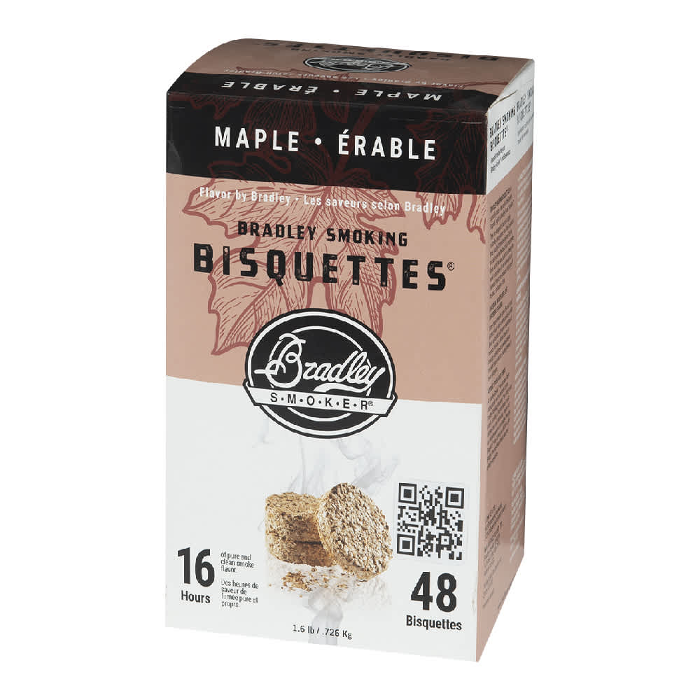 Maple BBQ Smoking Wood Pucks Pkg/48