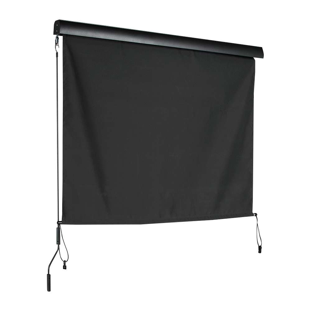 VERTUO Black Patio Shade Cloth 70 7/8 in. x 98 1/2 in.