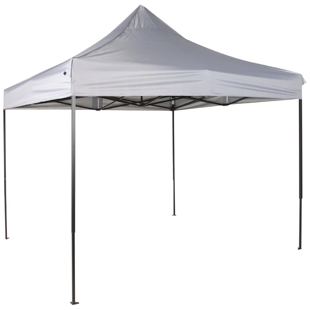 Abri soleil portatif en aluminium 10&nbsp;pi&nbsp;x&nbsp;10&nbsp;pi