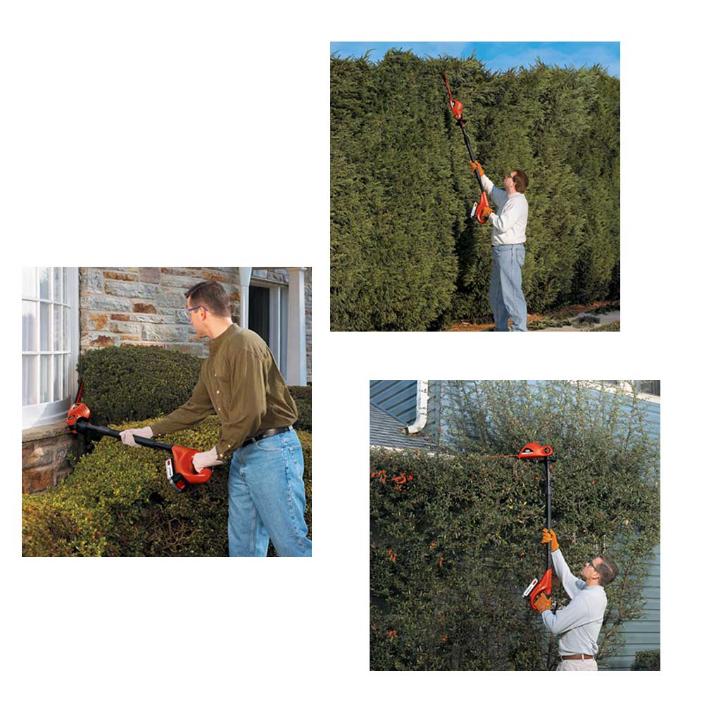 Long-Reach Cordless Hedge Trimmer 18 in.