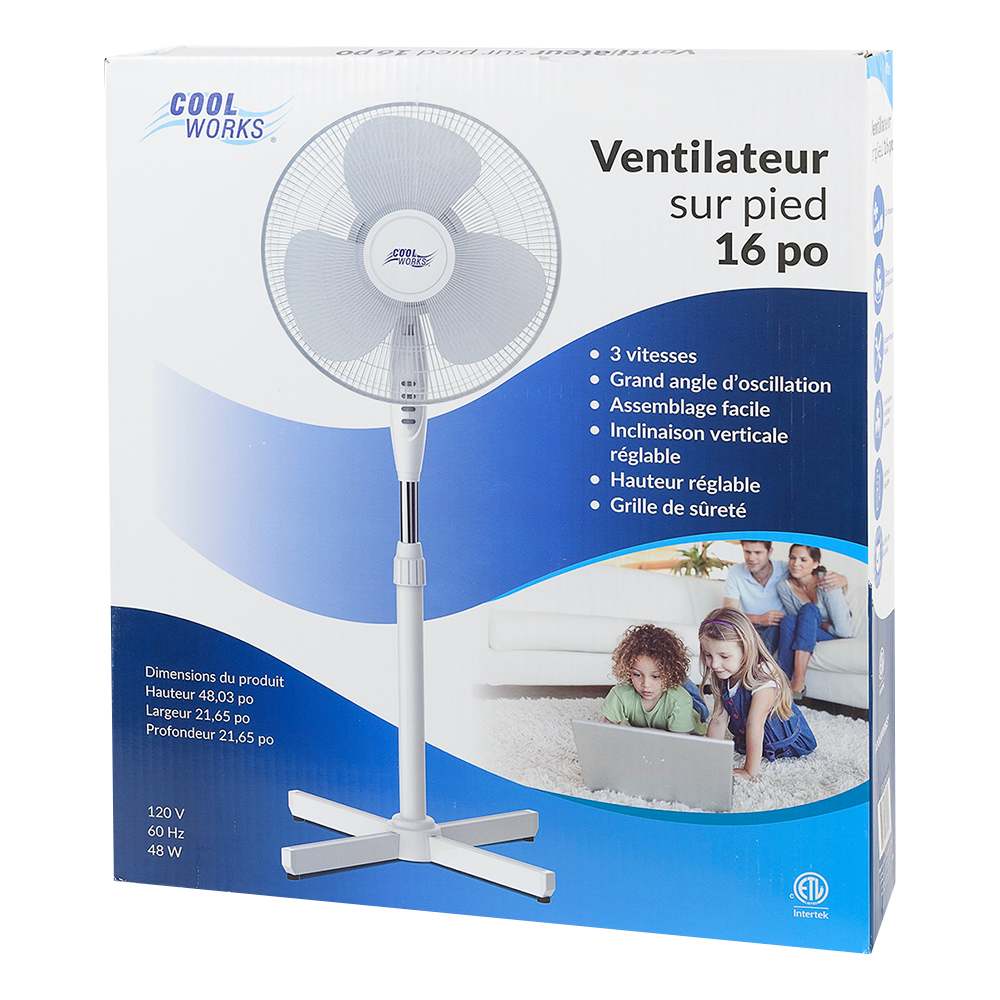 Pedestal Fan - 16 in.