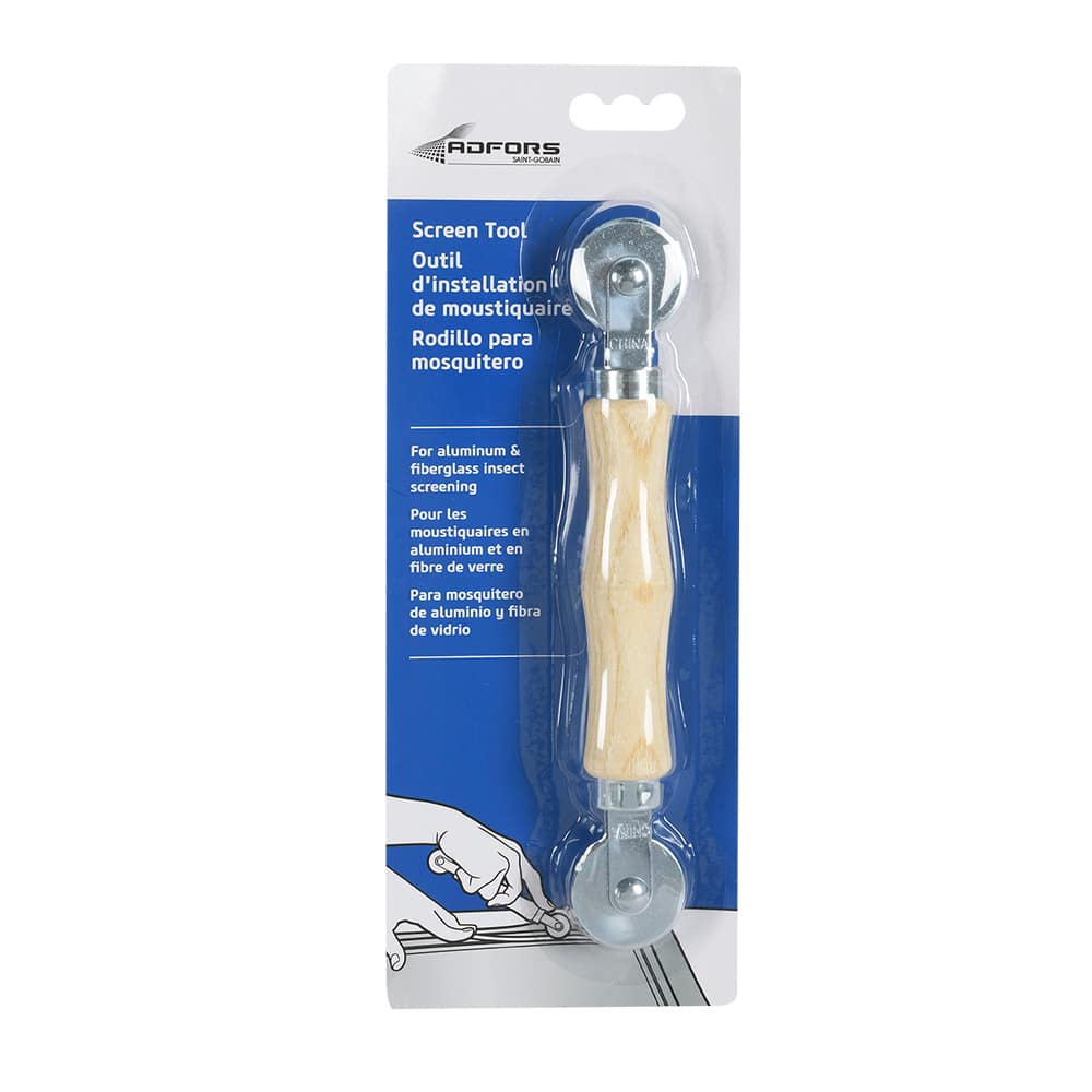 Outil pour la pose de moustiquaire