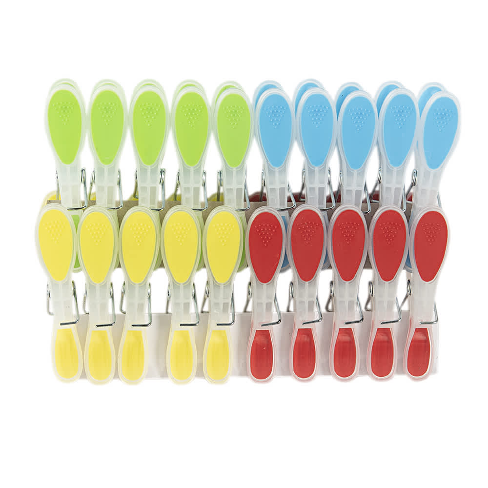 Épingles à linge en plastique Pqt/20