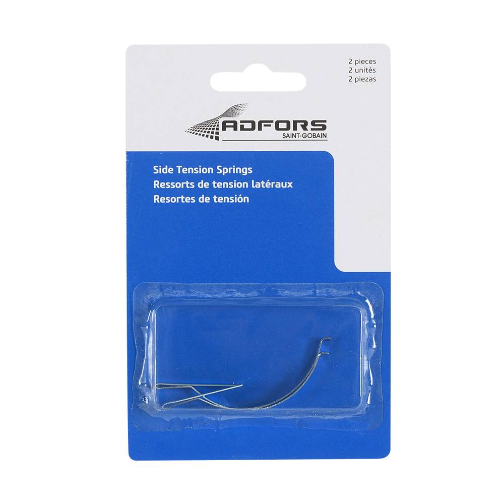Ressorts à tension latérale pour cadres à moustiquaire Pqt/2