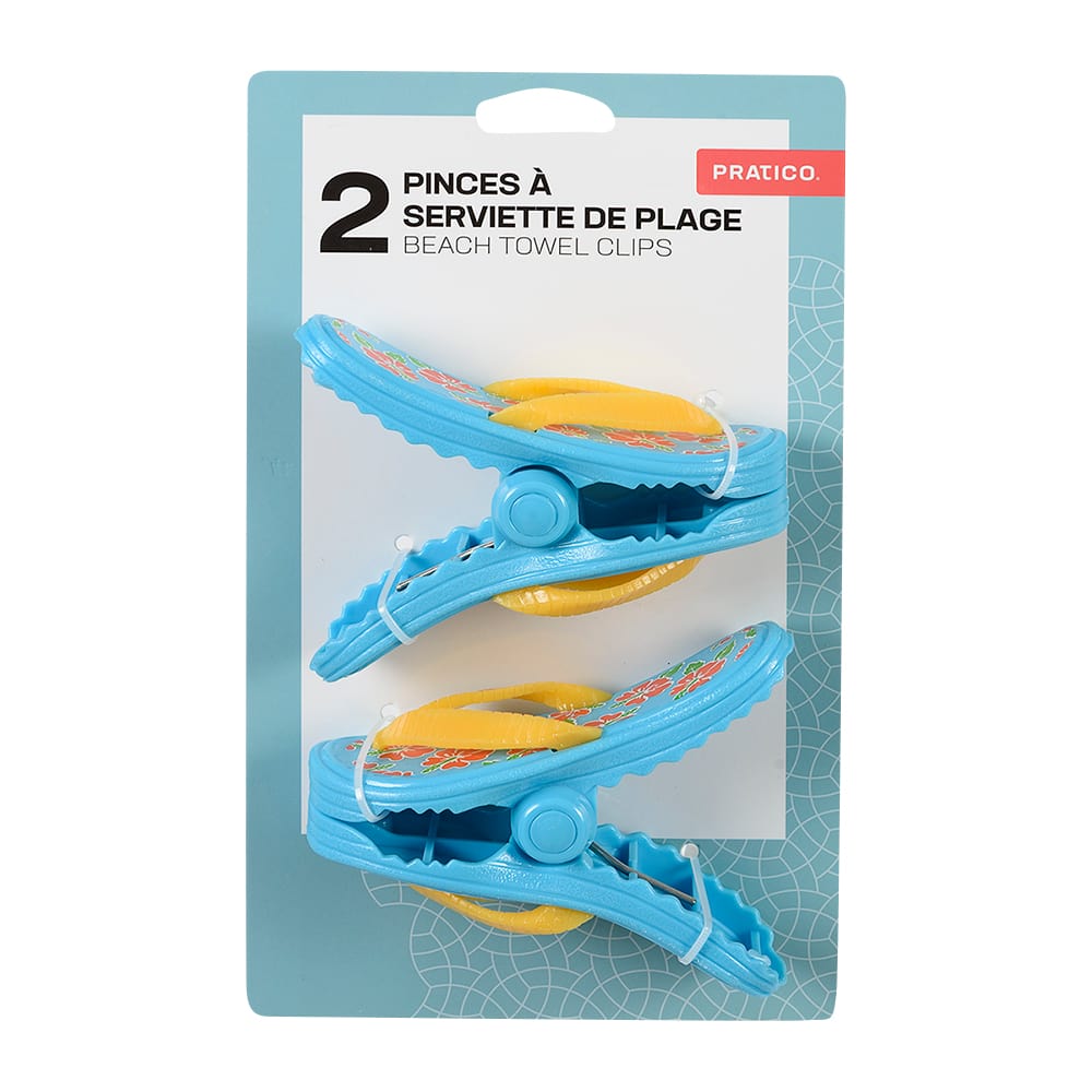 Pinces à serviette de plage Sandales Pqt/2