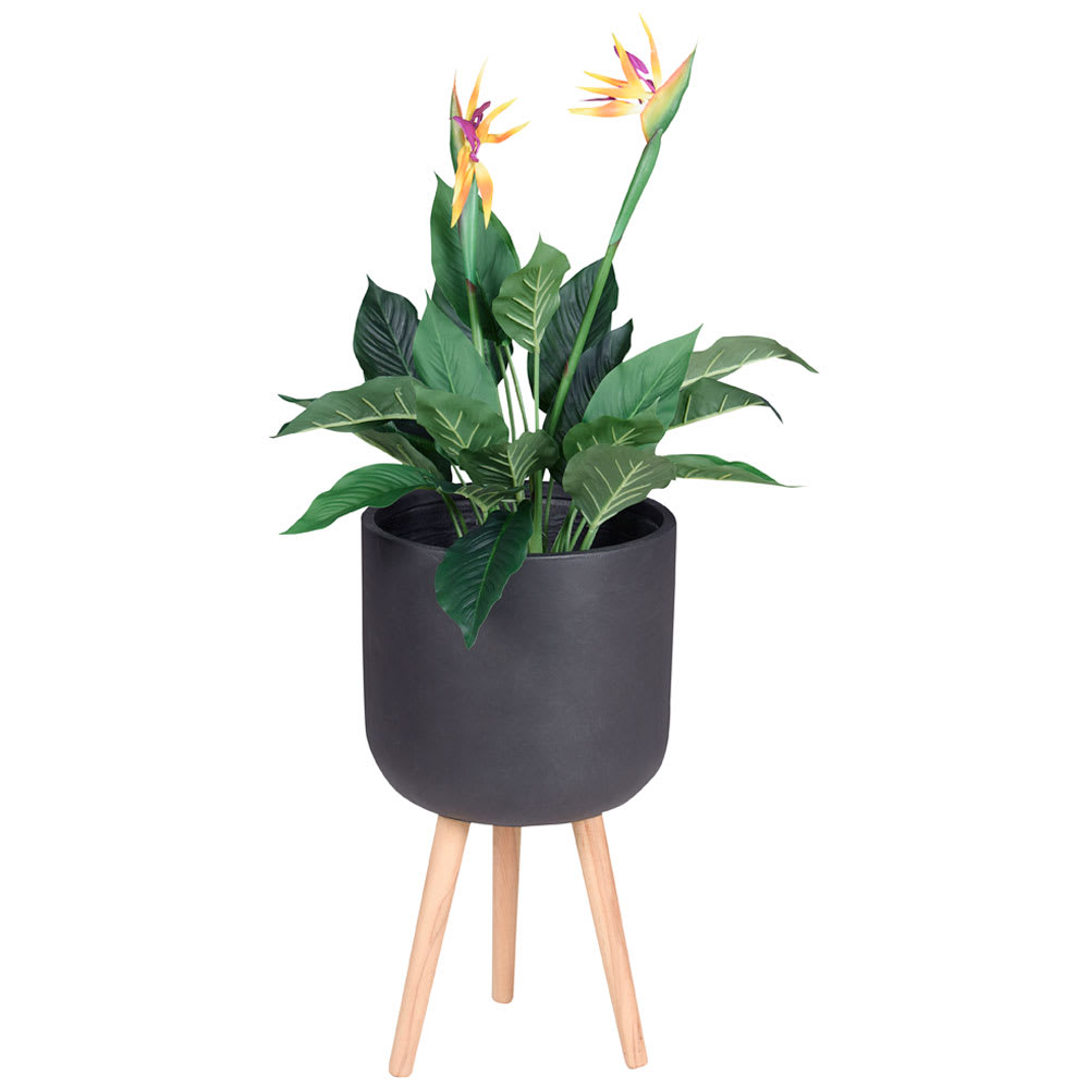 VERTUO Standing Pot Cover 14 5/8 in. Black