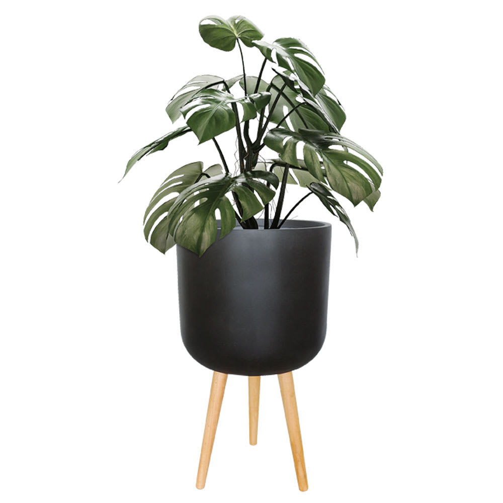 VERTUO Standing Pot Cover 14 5/8 in. Black