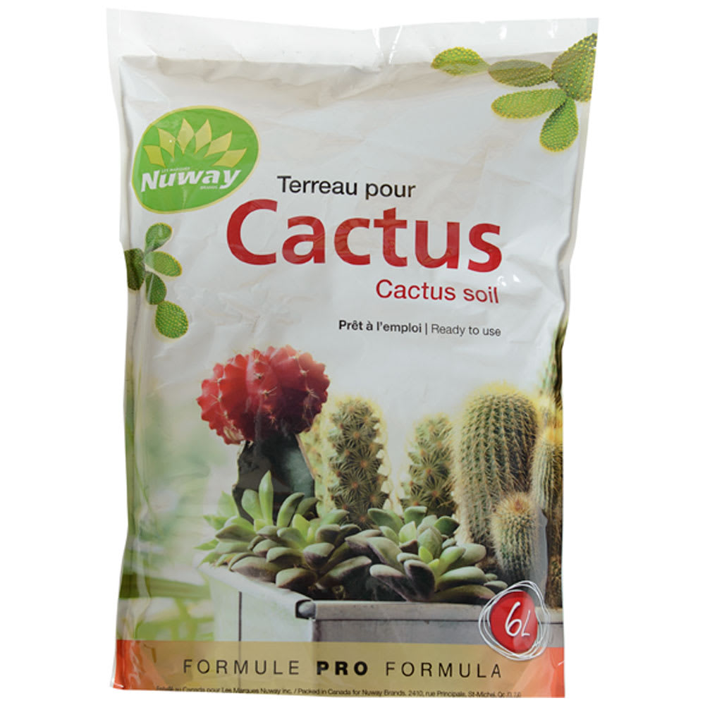 Terreau pour cactus 6 L