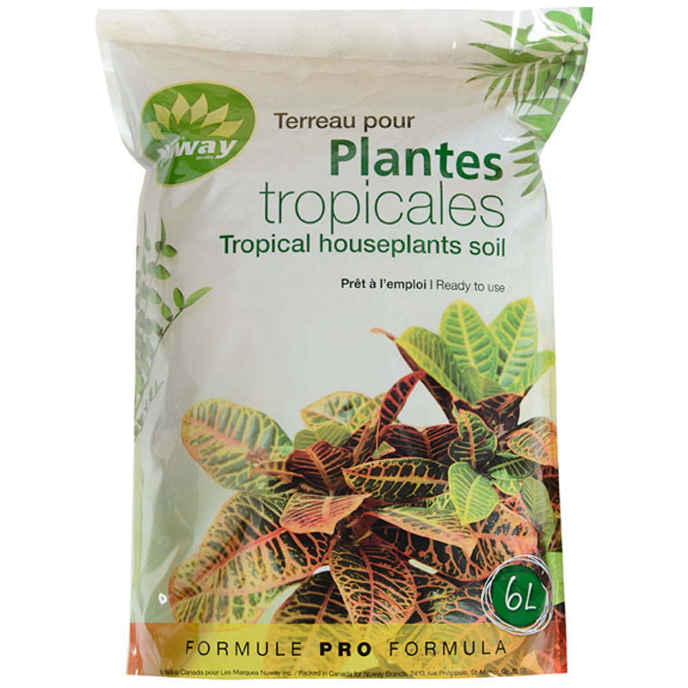 Terreau pour plantes tropicales 6 L