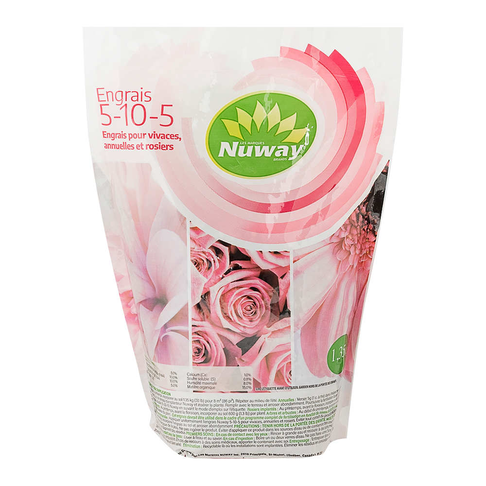 Engrais pour fleurs vivaces 5-10-5, 1,35 kg