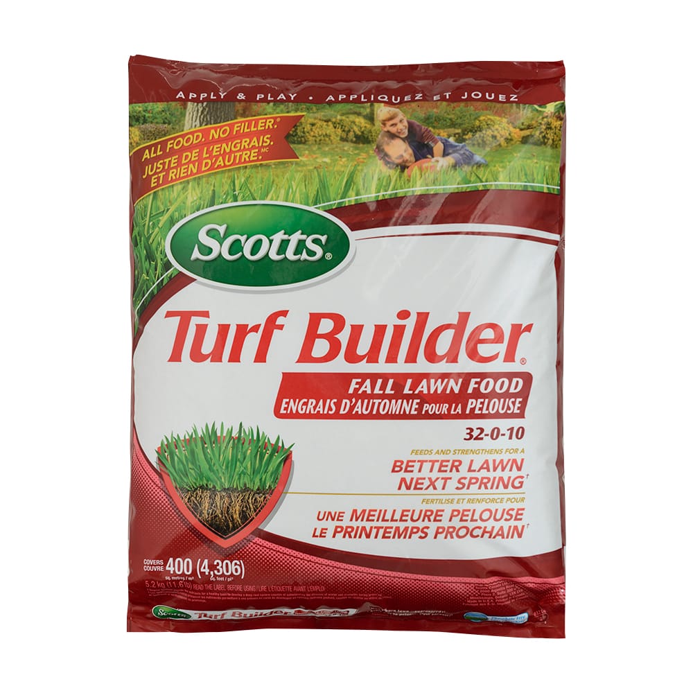Engrais d'automne pour pelouse Turf Builder 32-0-10, 5,2 kg