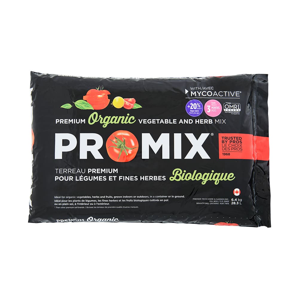 Terreau biologique pour potager et fines herbes 28,3 L