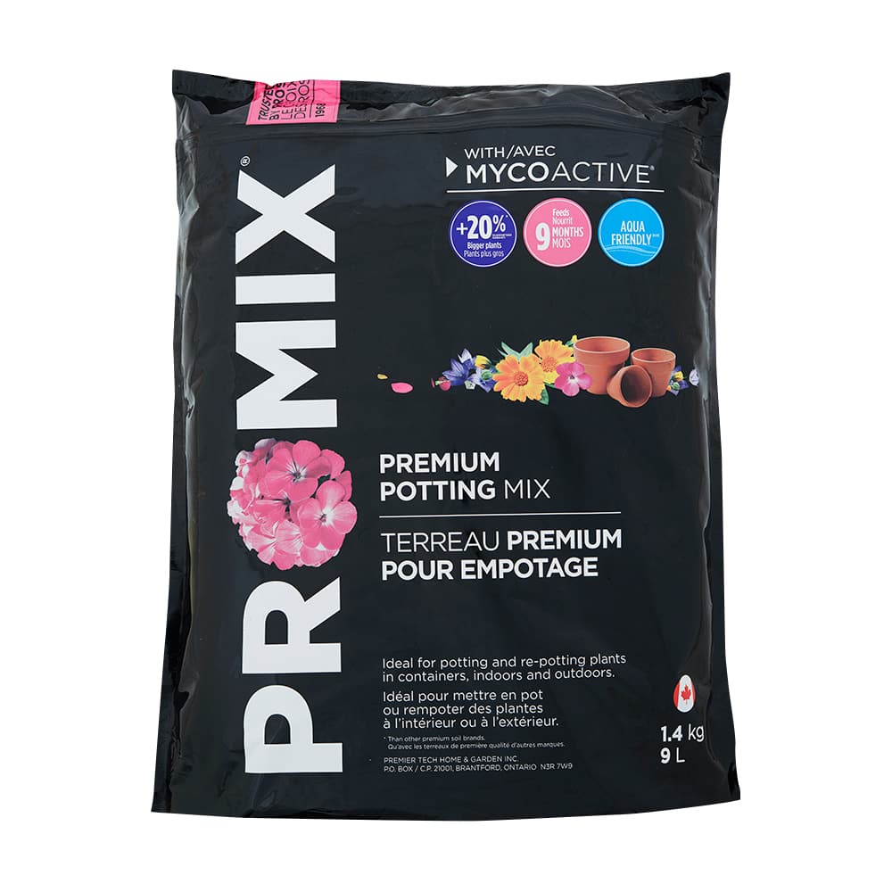 Terreau d'empotage premium Pro-Mix 9&nbsp;L