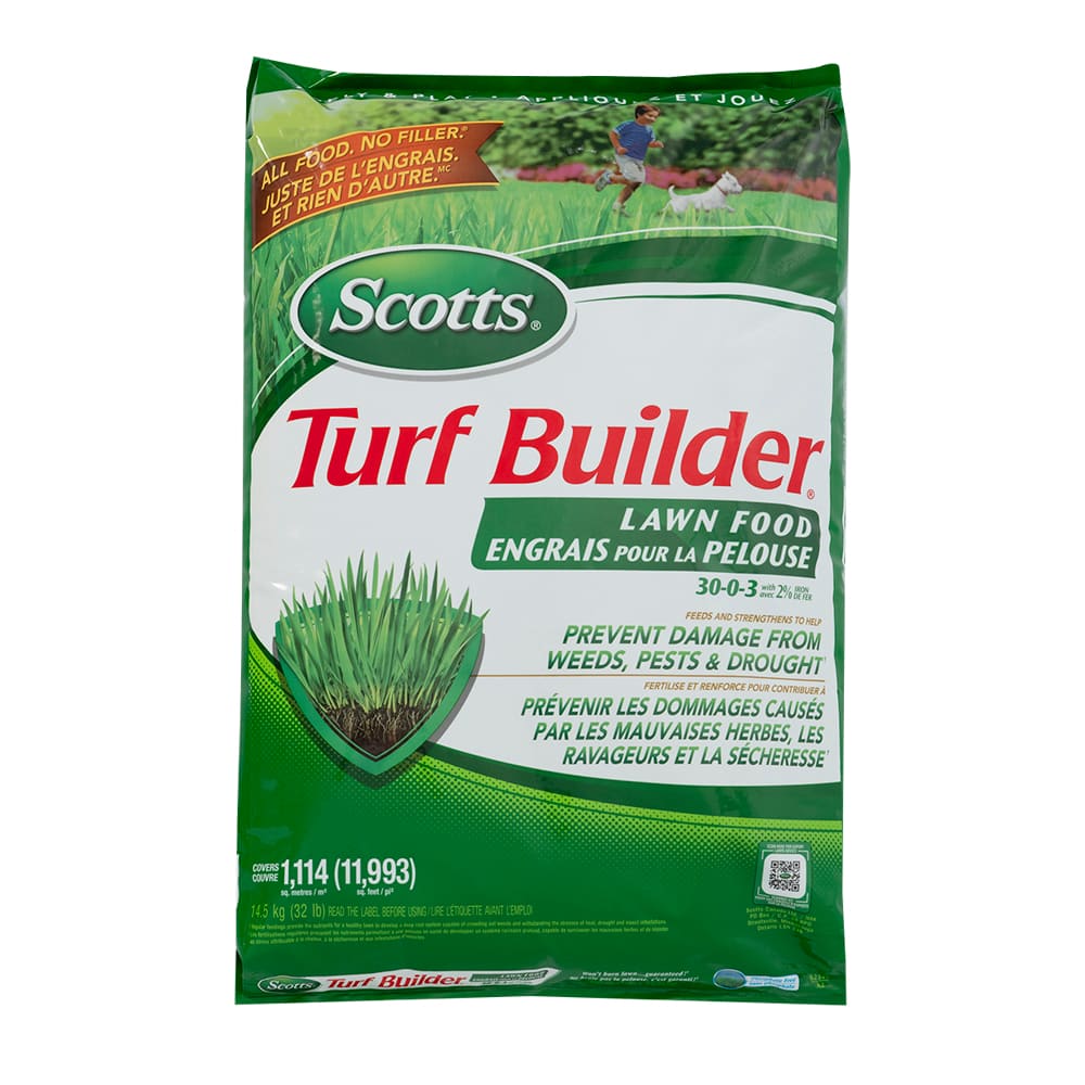 Engrais pour pelouse Turf Builder 30-0-3,&nbsp;14,5 kg
