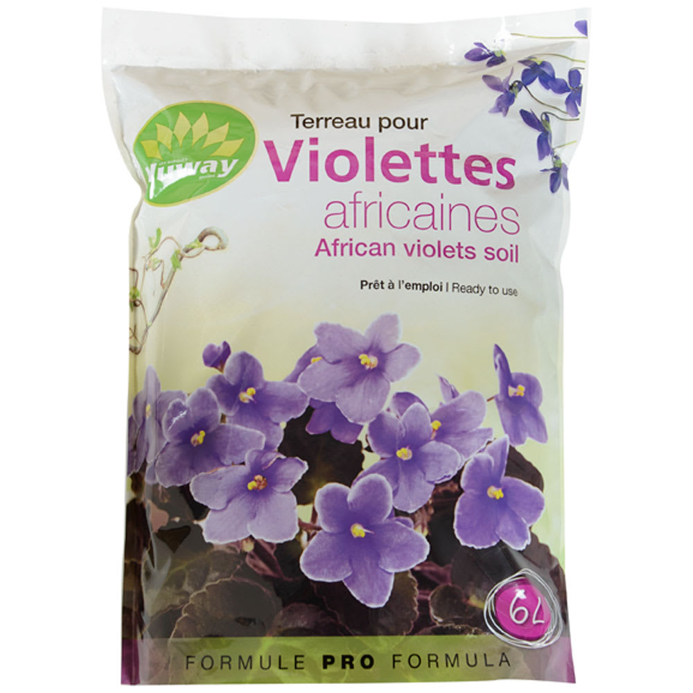 Terreau pour violettes africaines 6 L
