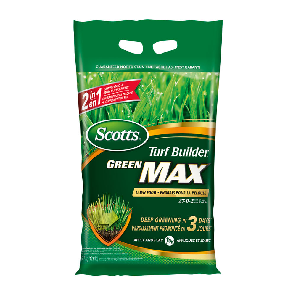 Engrais pour pelouse Green Max 27-0-2, 5,7 kg