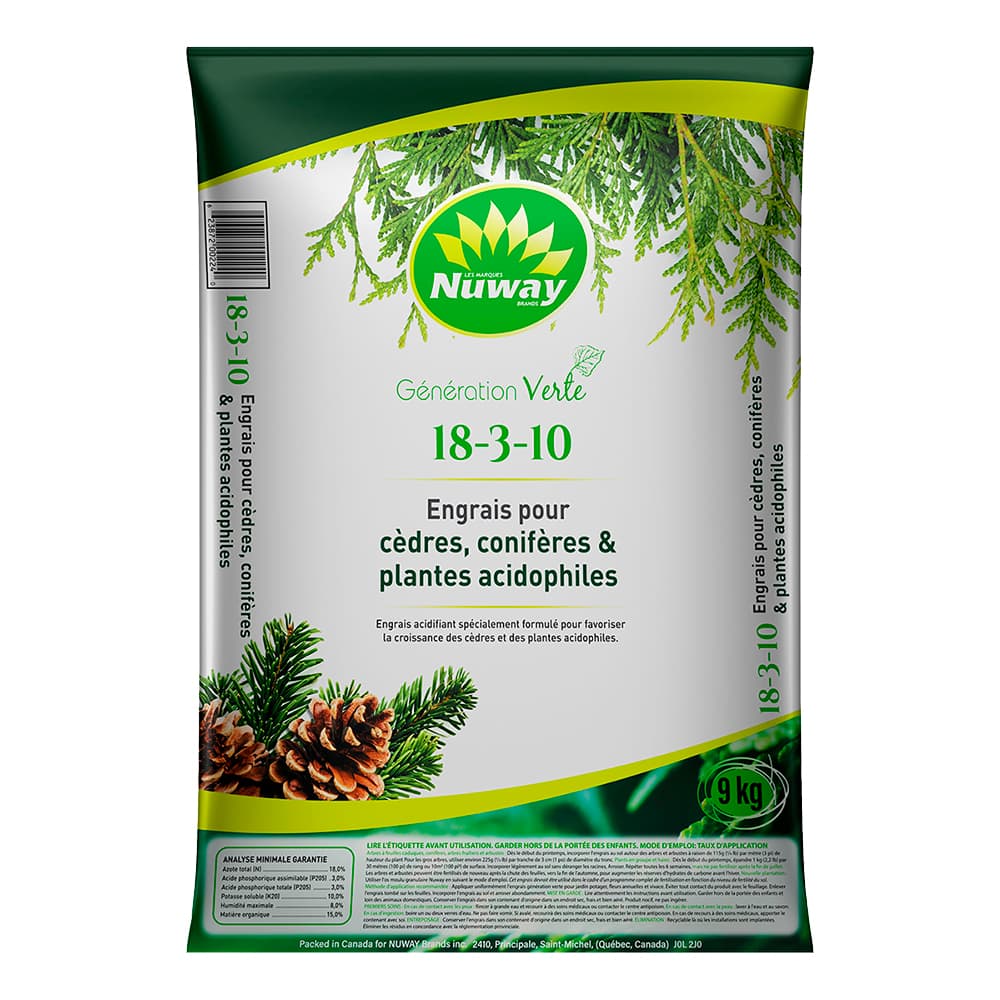 Hedge Fertilizer 18-3-10, 9 kg